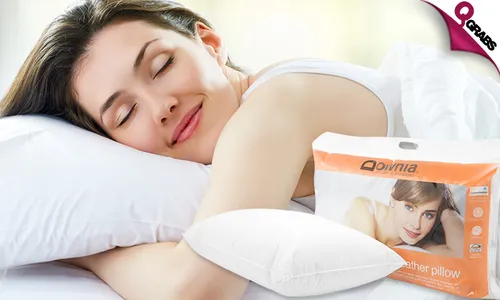 Downia Goose Feather Pillow!